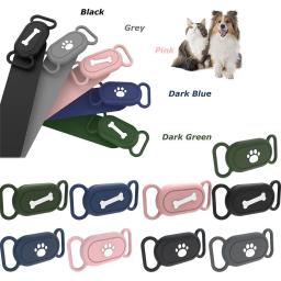 Dog Collar Titular para Samsung Galaxy SmartTag 2, Silicone Case impermeável, Pet Coleiras Titular, Gato - Image 1