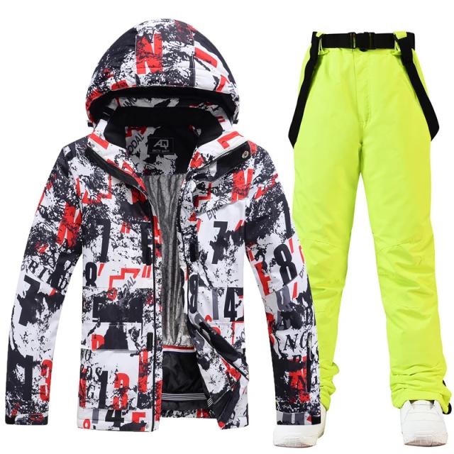 Conjunto de Esqui e Snowboard Pro-X Masculino e Feminino para Inverno