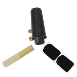 Bocal para Alto Tenor Saxofone Soprano, Clip, Clip Cap, Reed, Pad, Acessórios para Instrumentos Musicais, Drop Shipping, 5Pcs Set - Image 4