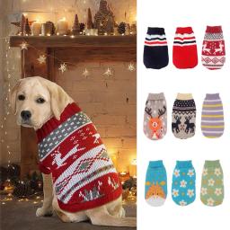 Camisola de gola alta para animais, pulôver de gato e cachorro, roupa para animais, fantasia, quente, inverno - Image 1