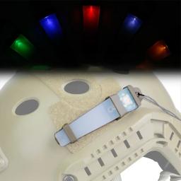 Personals Identificação Luz Marcador, Tactical Capacete Segurança Piscando Luz, Equipamento ao ar livre para caça Caminhadas e Ciclismo - Image 3