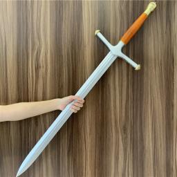Filme Cosplay Espada Prop 1:1 Real Cavaleiro Espada Arma Role Jogar Presente Segurança PU Inverno Gelo Frio Gelo Espada Borracha Unsharp - Image 4