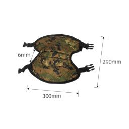 2 pçs longa camuflagem joelheiras boa isolação térmica à prova de vento confortável para inverno joelheiras suprimentos de proteção - Image 4