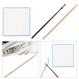 Multifuncional Flauta Limpeza Vara, Ferramenta Instrumento De Vento, Flauta De Pano Limpador Para Sax, Manutenção Do Clarinete - Image 3