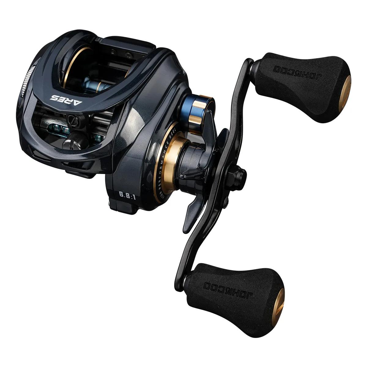 Baitcasting Reel Corpo De Metal 15KG Max Arraste 8 + 1 Rolamentos Quadro De Alumínio De Água Doce Água Salgada Carretel De Pesca - Image 1