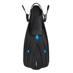 Oulylan-Ajustável Nadadeiras De Mergulho, Curto Adulto Snorkel Pé Natação, Iniciante Equipamento Desportivo Aquático, Nadadeiras portáteis para Homens - Image 5