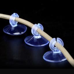 5pcs Aquário Otário Ventosa Para 4mm Air Line Pipe Tubo Fio Titular Usado Otário Para Superfície De Vidro Peixe Supples NOVO - Image 3