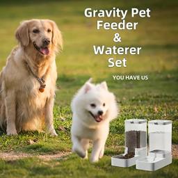 Alimentador automático de água para animais de estimação, adequado para consumo diário, consumo de gatos pequenos e médios, 2,1 kg, 3.8L - Image 6