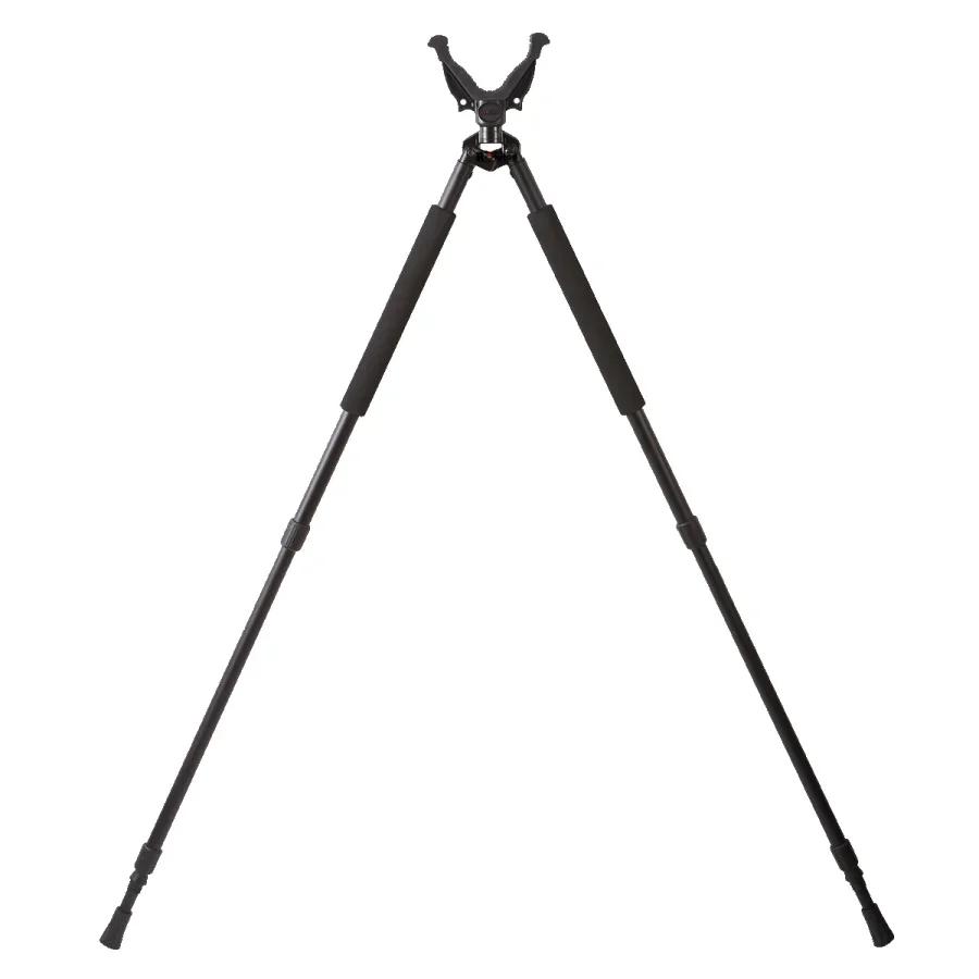 Óptica Vector-Bipod Shooting Sticks para Caça Rifle, Quadro de alumínio leve, Spike Pés Resto, Bipod 360 Borracha, V Yoke - Image 1