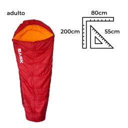Saco de Dormir Adulto e infantil Ao Ar Livre Camping Impermeável Ultraleve Bask - Image 3