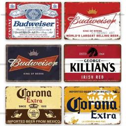 Lata de Cerveja Vintage Sinal, Placa Decorativa, Prato Retro, Decoração da Parede, Bar, Pub, Clube, Homem Caverna, Garagem do Pai, Oficina Pôster - Image 3