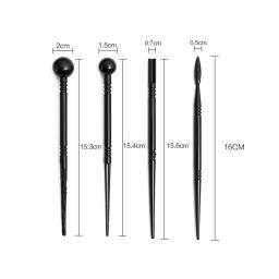 24 pçs ferramentas de argila de polímero kit de ferramentas de argila cerâmica kits de ferramentas de escultura de argila kits de ferramentas de argila seca ao ar para adultos desenho pontilhando - Image 2