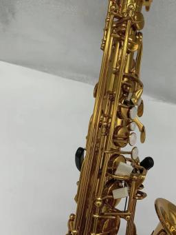 Clássico Saxofone Alto Professional, Ouro Mark VI Flat E chave, instrumento de Jazz clássico, grau profissional - Image 3