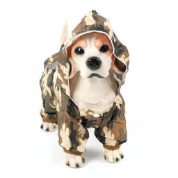 Casual cão de estimação casaco de chuva roupas de cachorro gato capa de chuva jaqueta impermeável ao ar livre capa de chuva vestuário macacão suprimentos para animais de estimação chien - Image 2