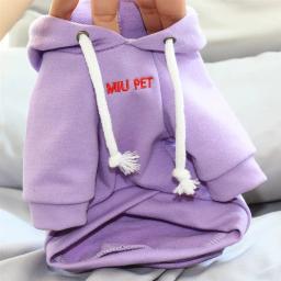 Moletom com touca para cachorro, roupa para outono e inverno para cães e gatos chihuahua - Image 5