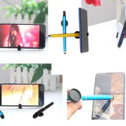 Sublimação Imprimir Em Branco Gel Pen com Suporte Do Telefone, Imagem personalizada, Presente DIY, Touch Screen Stylus, 24 pcs - Image 4