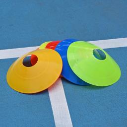 Futebol e Futebol Cone De Treinamento Set para Criança, Cones De Disco, Exercício De Agilidade, Acessórios De Treinamento Esportivo, 20 PCs, 40 PCs, 60 PCs - Image 4