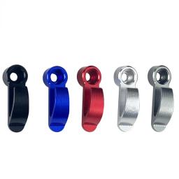 Acessórios para bicicletas elétricas modificados, gancho do capacete, armazenamento lateral do scooter, bomba de freio, embreagem, meia tampa, CNC - Image 3