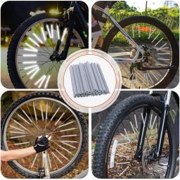 Refletor de raio de bicicleta, feito de material reflexivo, bicicletas de montanha e estrada, 1,9-2,4mm, 36-96pcs - Image 5