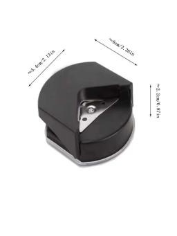 Raio Corner Rounder Punch, Paper Hole Cutter para papel fotográfico, preto, 4mm - Image 6
