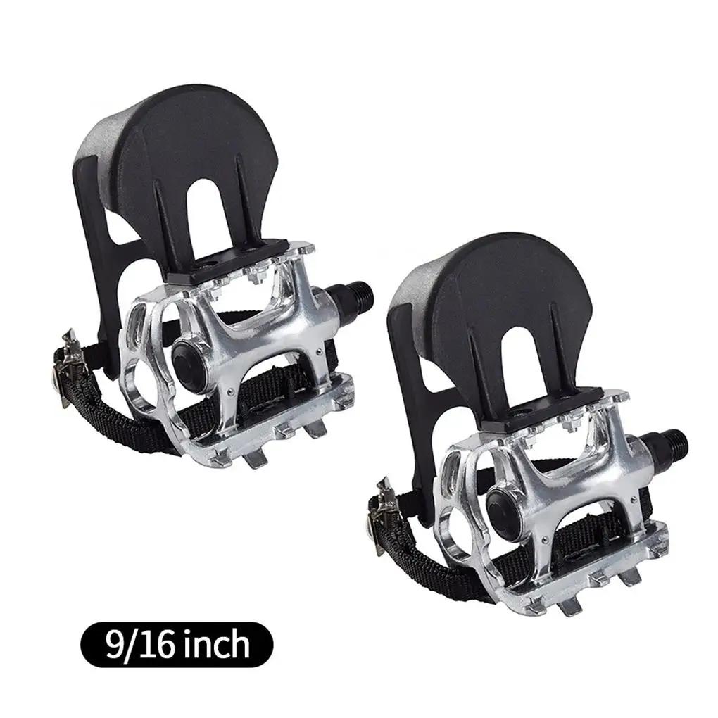 Pedais de bicicleta antiderrapantes, bicicletas girando, plataforma plana, estribos, acessórios, peças de reposição, 9, 16 Polegada, 1 par - Image 1