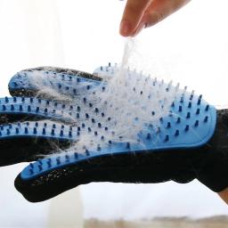 Pet Grooming Comb para Animais Escova De Deshedding De Cabelo De Gato Pente De Cão Removedor De Cabelo De Banho Escova Limpa Para Gatos - Image 1