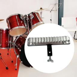 Percussão Crasher Mount on percussão Rod, Drum Set, Percussão Crasher para bateristas, Bateria Acessórios - Image 2