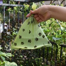 Saco De Lixo Biodegradável Pet, Sacos De Cocô De Cão, Bulk Perfumado Poop Bag, Sacos De Resíduos De Gato Degradável, Poop Dog Dispenser, 1/42 Rolo - Image 3