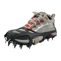 1 par 18 dentes antiderrapante gelo neve apertos sapato bota tração grampo spikes crampon - Image 5