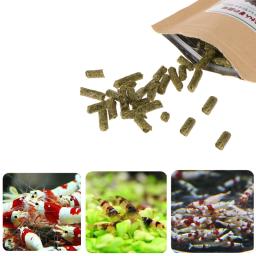 35g cristal natural vermelho camarão seco espinafre barra de alimentos vitaminas suplemento de cálcio para peixes de aquário camarão alimentação - Image 1