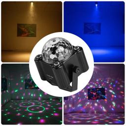 Luzes do partido do estágio com controle remoto, luzes exteriores e interiores, som ativado Strobe, iluminação do estágio do DJ para o Natal, casa, karaoke - Image 2