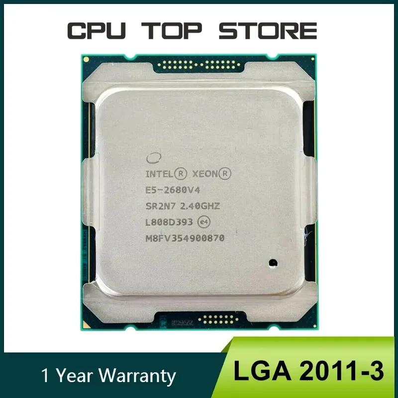 Processador Intel Xeon E5 2680 V4 2,4 GHz 14 núcleos 120 W LGA 2011-3 2680V4 CPU - Image 1