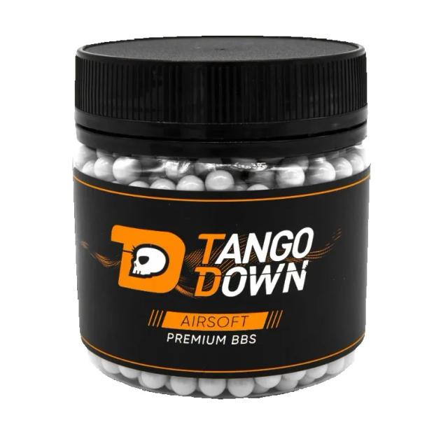 BBs Tango Down 0.40 - Pacote com 1000 Esferas para Airsoft