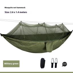 Rede com mosquiteiro para 2 pessoas, rede para camping, mobiliário de exterior, cama de jardim, balanço portátil - Image 2