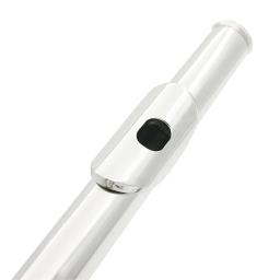Flauta de prata com 16 furos, chave c, flauta de cuproníquel, performance de concerto ocidental com estojo, chave de fenda, peças de pano de limpeza - Image 5