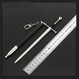 Narthil O Senhor dos Anéis Modelo de Arma, Earendil Aragorn II, Espada Periférica de Metal 1:6 Coleção, Artesanato Decoração, 22cm - Image 5