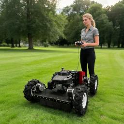 Cortador de Grama Robô Comercial Simples com Controle Remoto, Pequeno e de Última Geração, para Gramado e Agricultura - Preço Promocional - Image 3