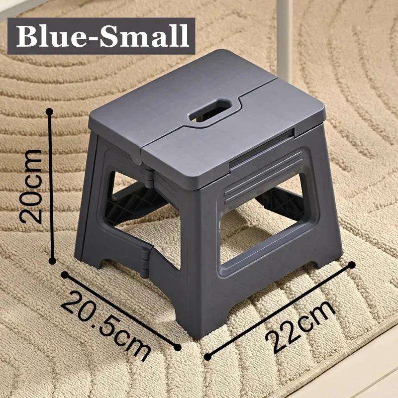 Retrátil plástico Folding Stool, Outdoor Beach Chair, Ultra Light Folding Chair, cadeira de pesca, viagens familiares e caminhadas - Image 1