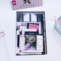 WAKAWAKA Inner Monologue Memo Pad, Papel Material para Artes, Artesanato DIY, Álbum, Jornal, Planejador, Scrapbook, Papelaria, 30Pcs - Image 3