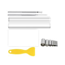 Acrílico Argila Rolo Fio Textura, DIY Tool Set, Polymer Clay Cutter Tools, Folha Acrílica para Modelagem Suprimentos, Handmade Texturas, 13x - Image 4