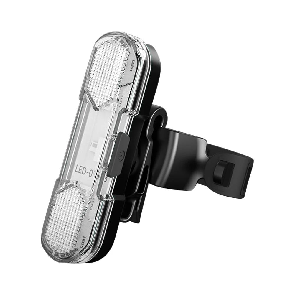USB recarregável LED bicicleta cauda luz, luz de advertência de segurança, bicicleta impermeável luz, acessórios - Image 1