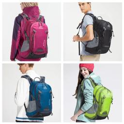 Mochila impermeável de caminhada para homens e mulheres, mochila de alpinismo leve ao ar livre, alta qualidade, de grande capacidade 1311 - Image 5
