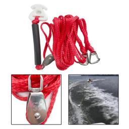 Chicote de reboque para barcos pesados, Corda para esportes aquáticos, Polia do conector rápido para esqui aquático Wake Boarding - Image 2