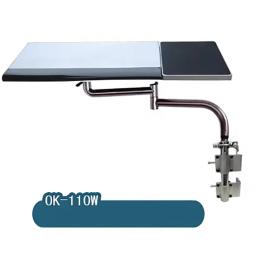 Suporte para teclado e tablet, ferramenta multifunção, com borda de movimento completo, lateral da mesa, cadeira, suporte para mouse - Image 2