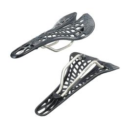Assento bicicleta fibra carbono respirável almofada selim bicicleta estrada para homens mulheres - Image 5
