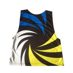 Atacado personalizado sublimação de alta qualidade lacrosse uniforme/novo design totalmente personalizar logotipo lacrosse jerseys e pinnies - Image 4