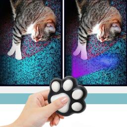 USB recarregável multifuncional Pet Laser Toy para gatos, Brinquedos engraçados interativos do treinamento do gatinho, Acessórios do gato - Image 4