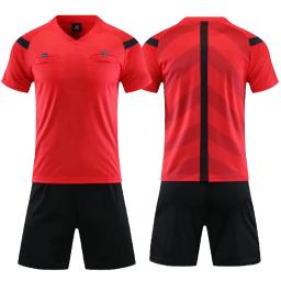 Profissional Árbitro Uniformes Para Homens, Camisolas De Futebol, Shorts, Camisa Terno, Bolso Fatos De Treino, V-Neck, Juiz Sportswear - Image 3