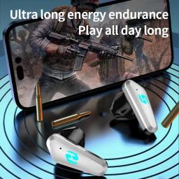 Fone de ouvido Bluetooth sem fio X35, fones de ouvido ao ar livre, 5.3 com display de carregamento, Touch Control Earbuds para música - Image 4