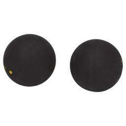 Dois-Amarelo Pontos Bola De Squash, Baixa Velocidade, Esportes Bolas De Borracha, Competição Jogador Profissional, 2 Pcs - Image 1